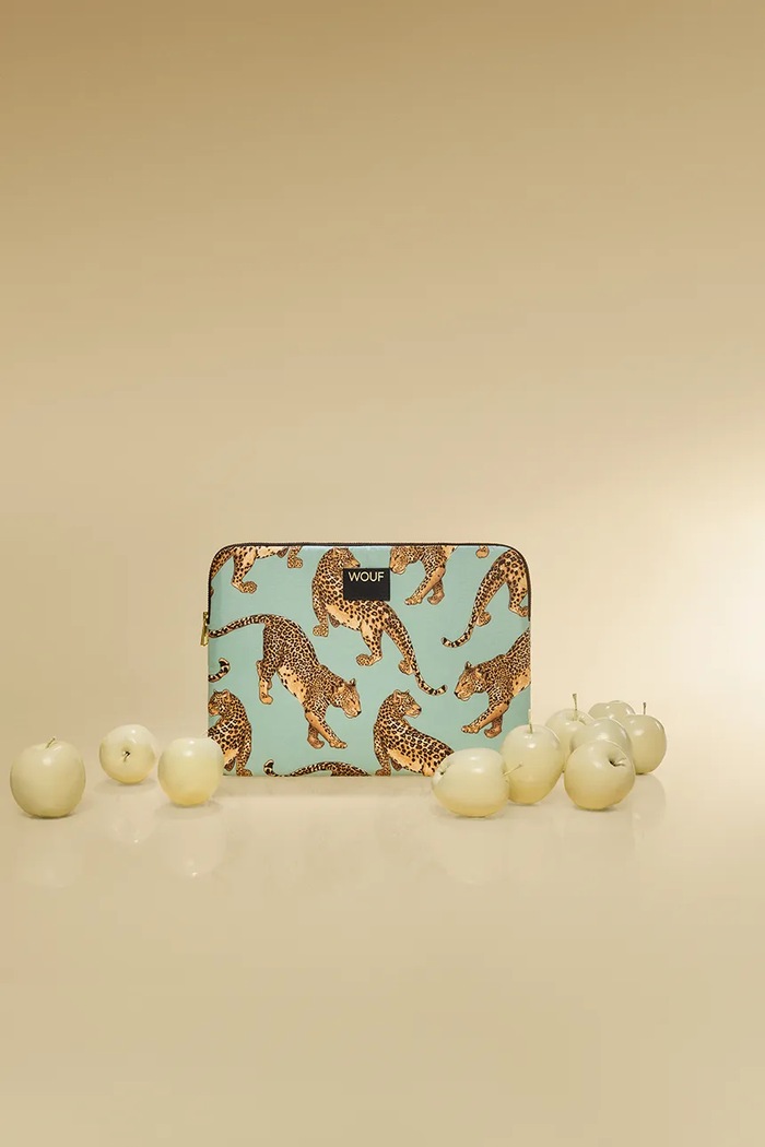 Obal na notebook WOUF Emerald Leopard 15"/16" viacfarebná SB260002
