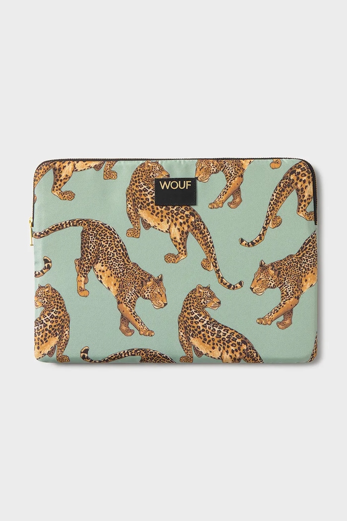 Obal na notebook WOUF Emerald Leopard 13"/14" viacfarebná SS260002