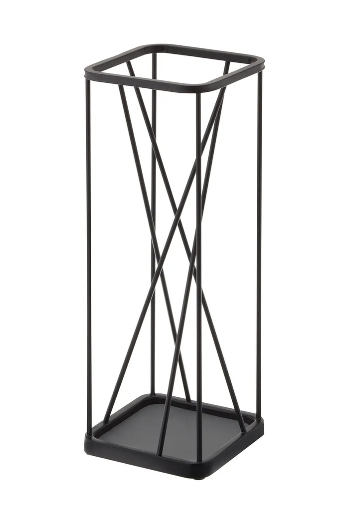 Yamazaki suport de umbrelă Nine Square negru 2808