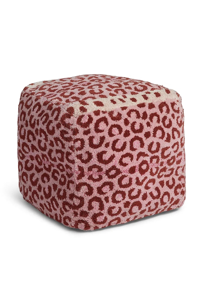 Doing Goods pufa Pink Leopard Pouf S multicolor 1.45.15.009.030.3