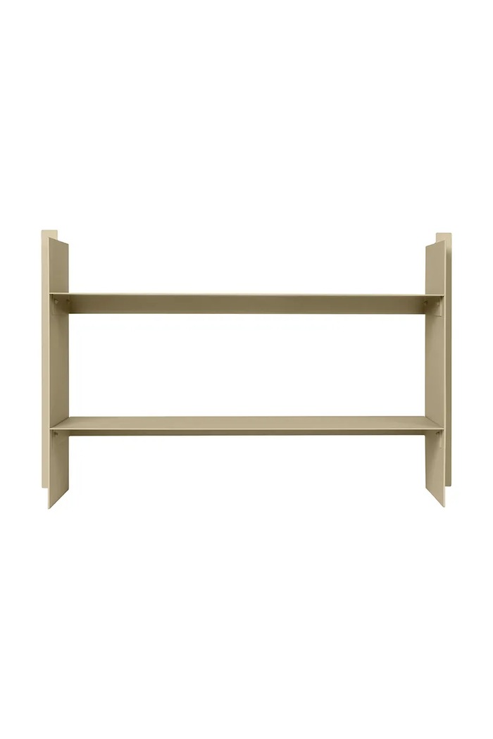 Polička ferm LIVING Low Rack béžová 1104270955