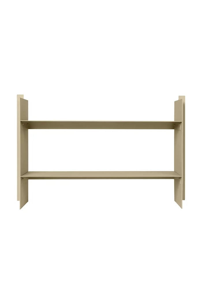 Polička ferm LIVING Low Rack béžová 1104270955