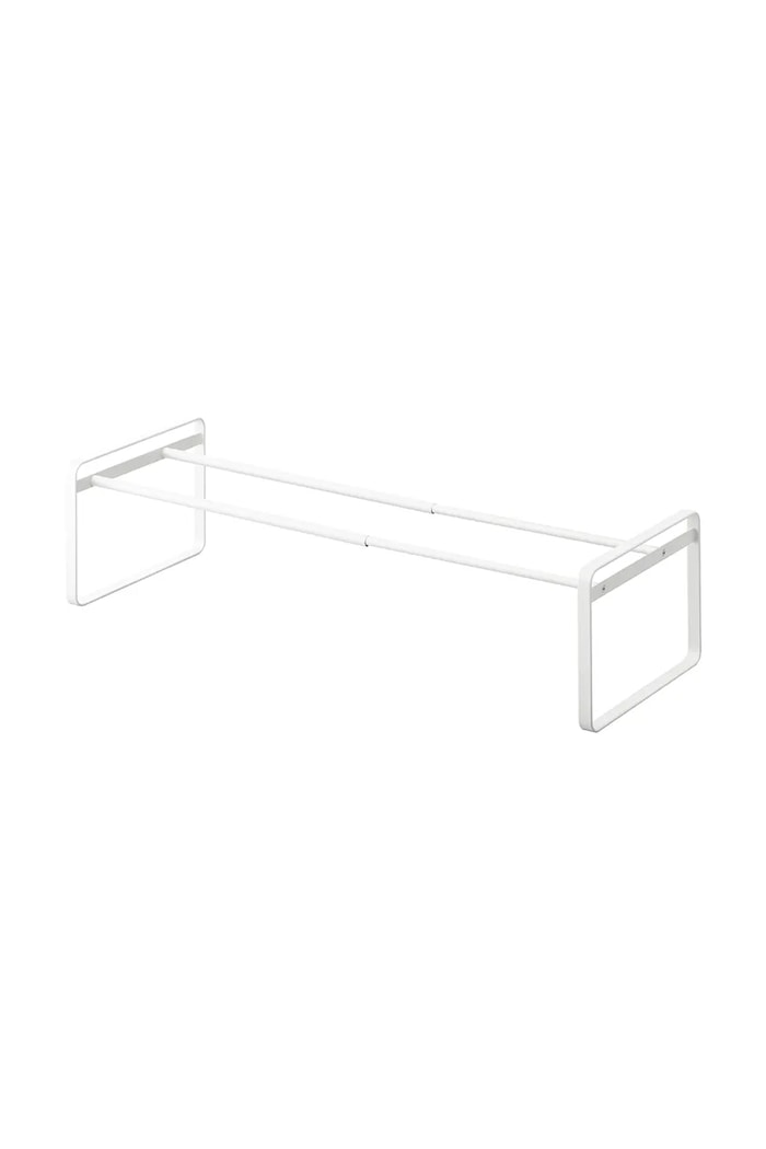 Sklopná polica na topánky Yamazaki Frame biela 7209
