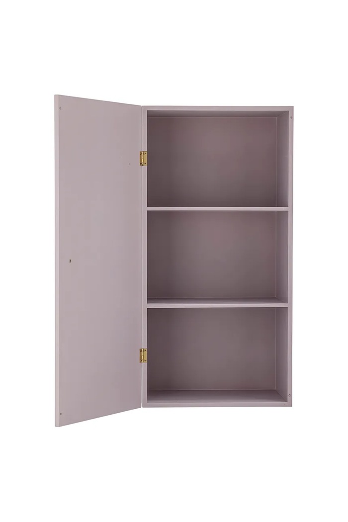 Σαλόνι και υπνοδωμάτιο Ντουλάπι τοίχου Bloomingville Nell Cabinet 40 x 80 x 30 cm 82051565 μωβ