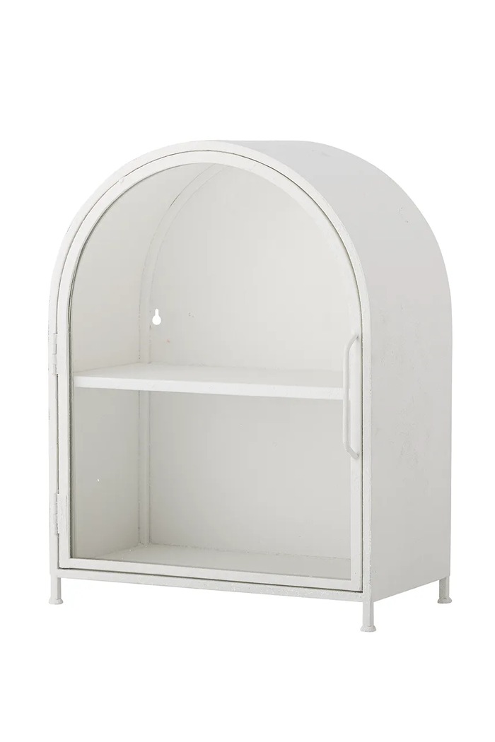 Obývacia izba a spálňa Polička Bloomingville Soria 33,5 x 43,5 x 20 cm 82065073 biela