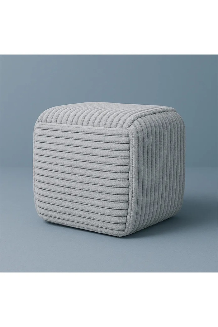 Puf Affek Design Wiki 43 x 43 x 38 cm HTYG1135.SR šedá AA00