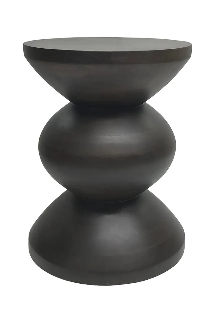 Leitmotiv stołek Destello 35 x 45 cm czarny LM2338DW