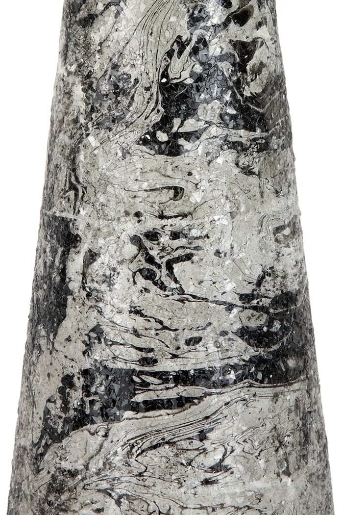 Stolík Leitmotiv Mosaic Marble 42 x 40 cm LM2323WH biela AA00