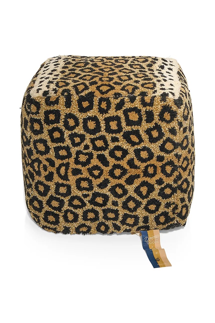 Doing Goods scaun de puf Leopard 50 x 50 x 50 cm 1.40.15.005.700.3 multicolor AA00