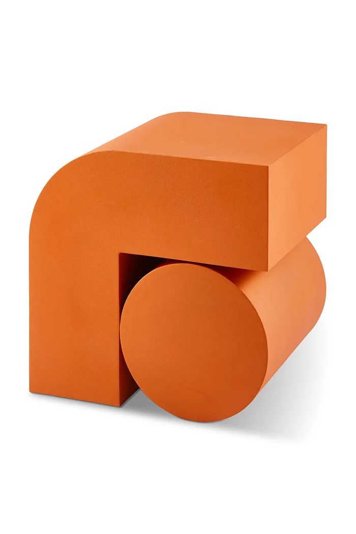 Pols Potten asztalka 46 x 35 x 45 cm 390.070.135 narancssárga AA00