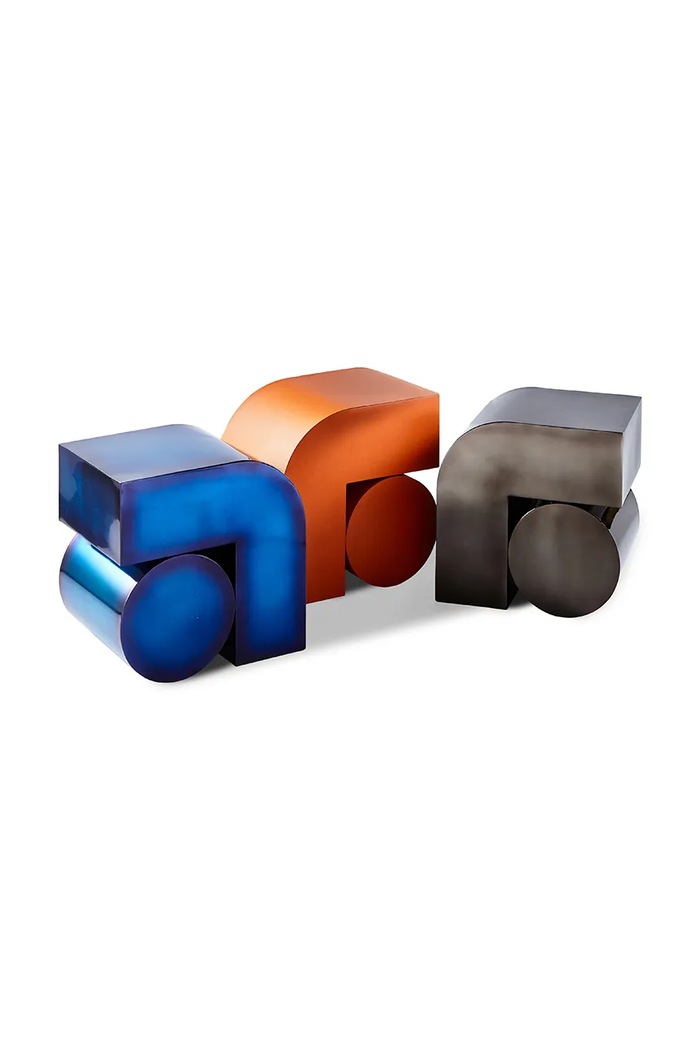 Pols Potten asztalka 46 x 35 x 45 cm narancssárga 390.070.135