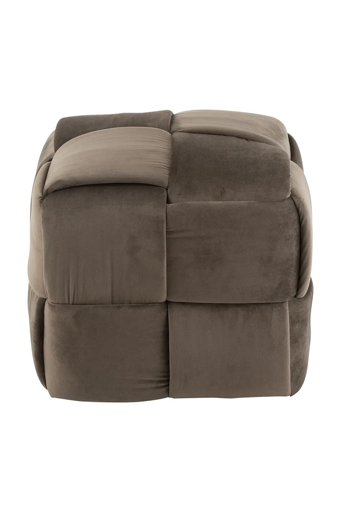 J-Line puff textil anyagból készült 15416 barna AA00