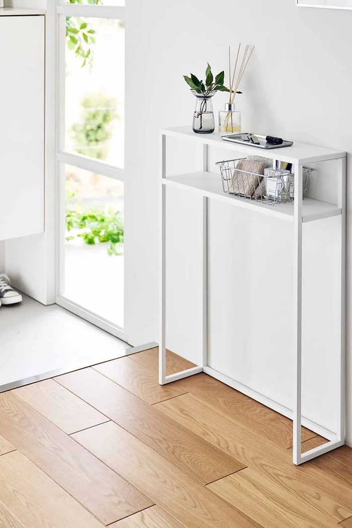 Yamazaki din aluminiu 60 x 18,2 x 80,2 cm 10393 alb AA00