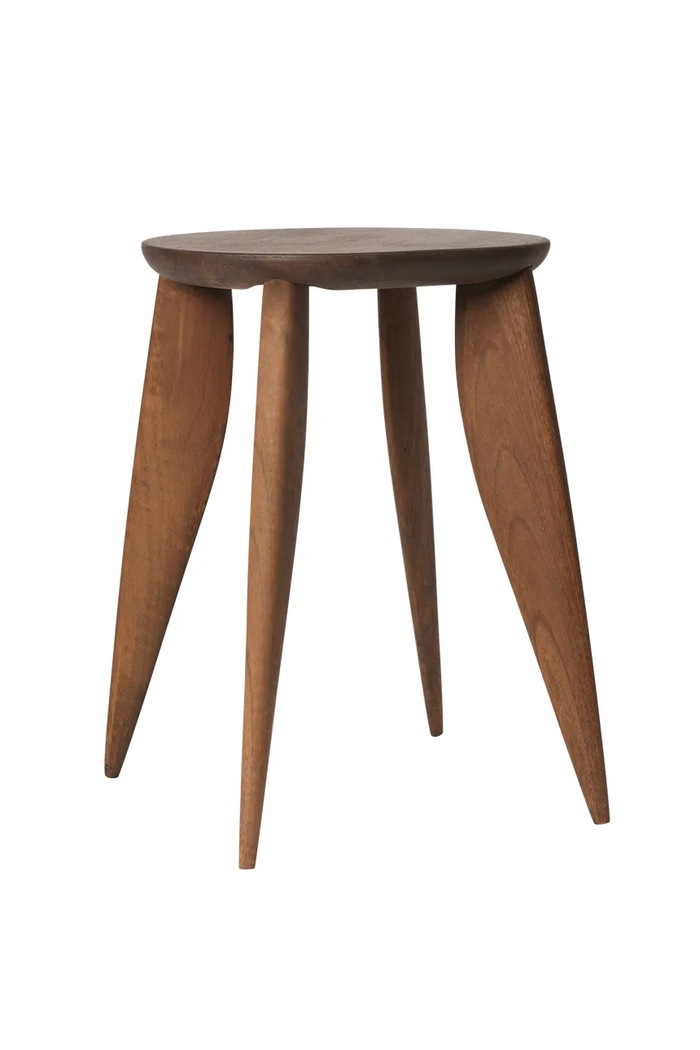 Ferm Living stolić od orahovog drveta 45 x 42 x 42 cm smeđa 1104273157