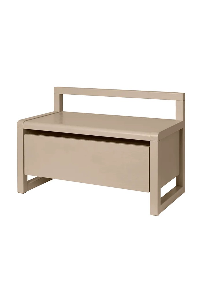 Ferm Living lawka z drewna jesionowego 41,2 x 60 x 30 cm 1104273005 beżowy AA00