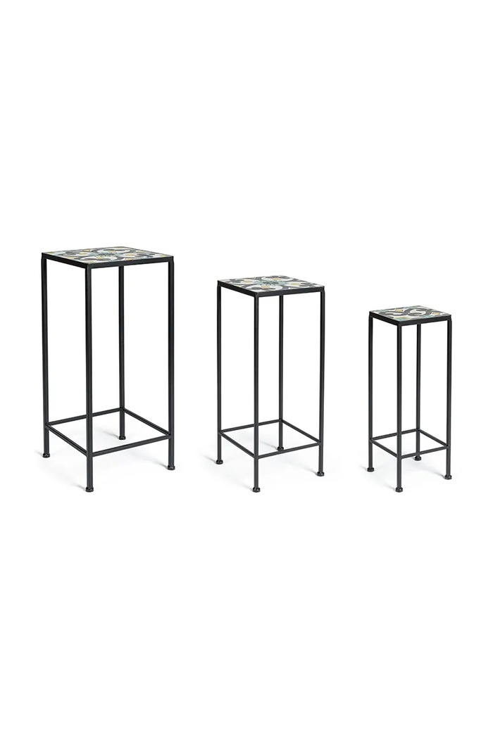Bizzotto set de mobilier din oțel acoperit cu pulbere multicolor 806172