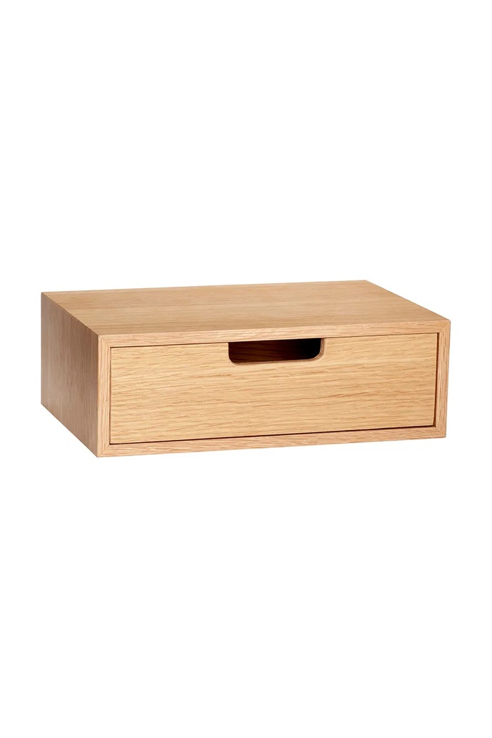 Hübsch Półka modułowa z forniru dębowego 30 x 20 x 10 cm brązowy 881208