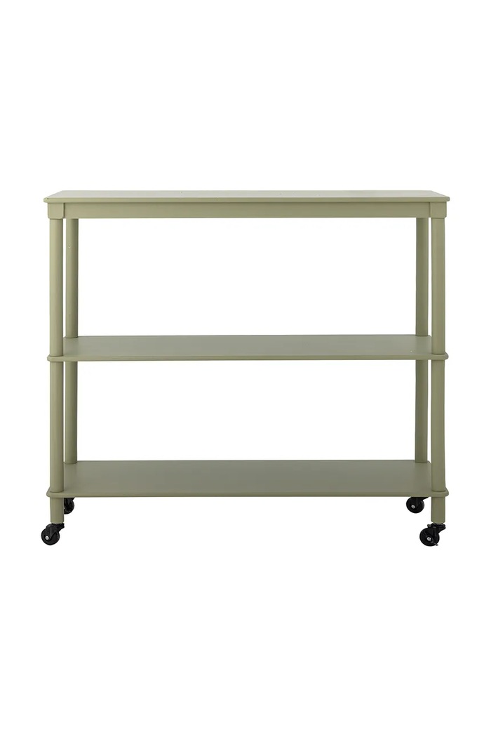 Bloomingville Stolik konsolowy z płyty MDF 102 x 91 x 36 cm zielony 82069425