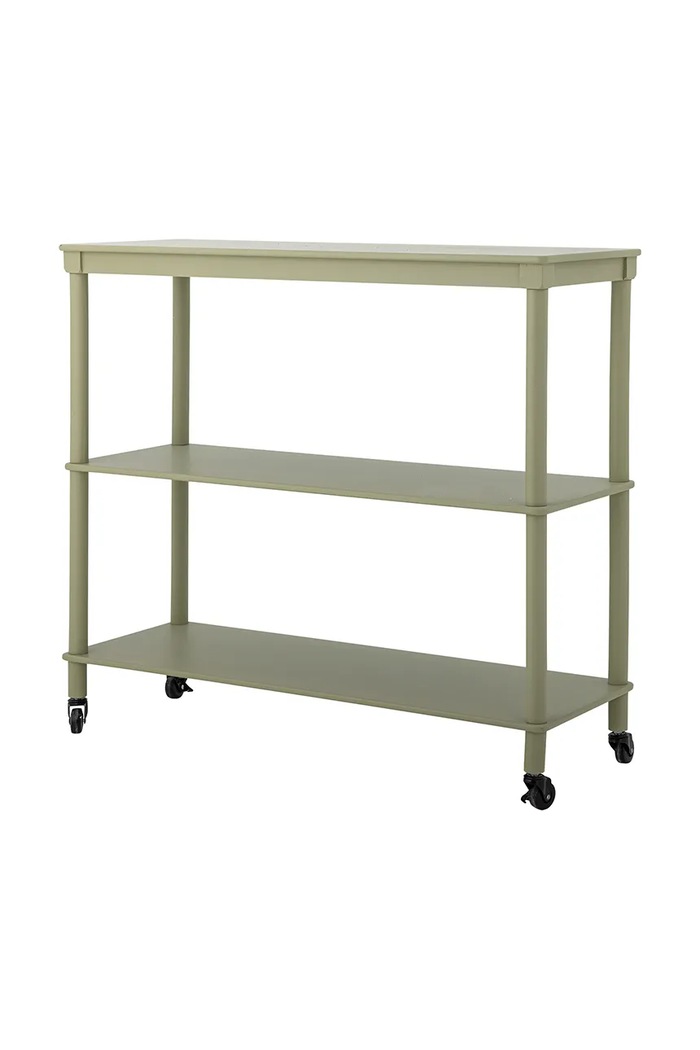 Bloomingville Stolik konsolowy z płyty MDF 102 x 91 x 36 cm 82069425 zielony AA00