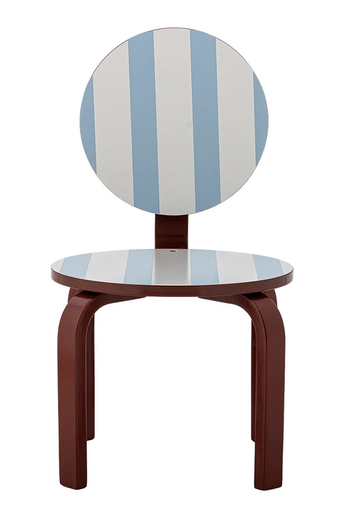 Bloomingville Krzesło z płyty MDF 40 x 58 x 30 cm multicolor 82063209
