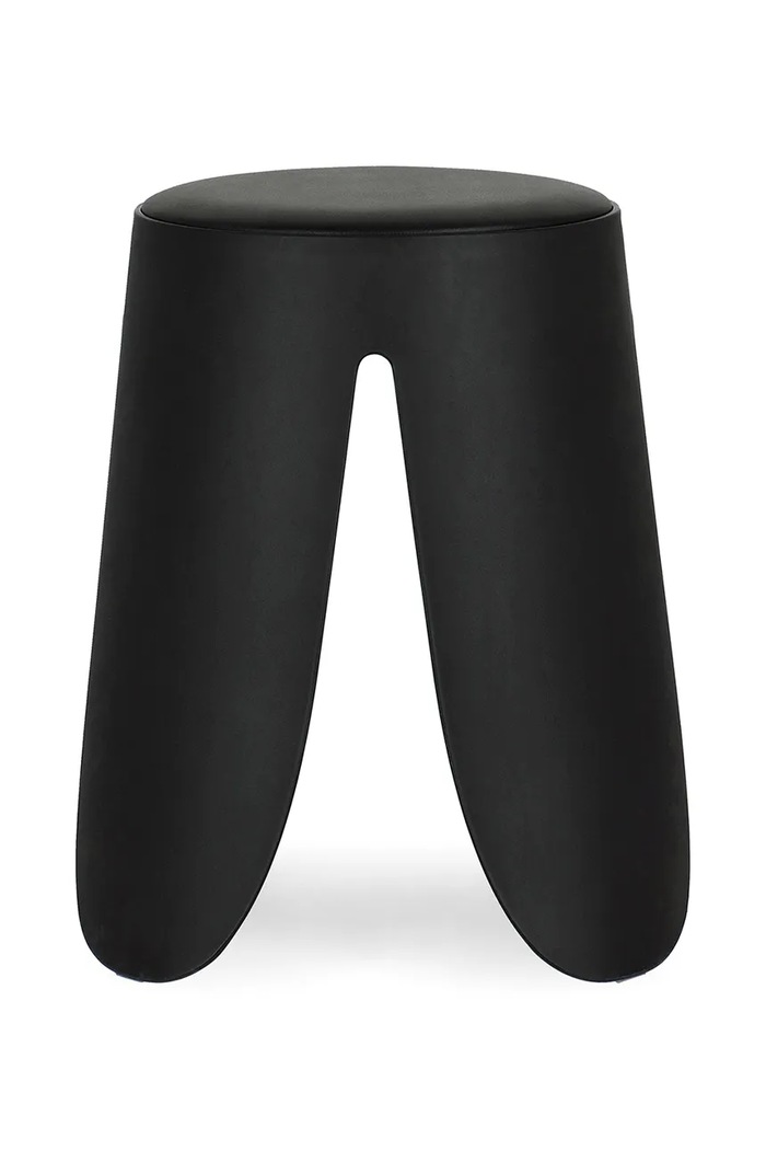 Bizzotto scăunel din plastic 37 x 47 cm 734378 negru AA00