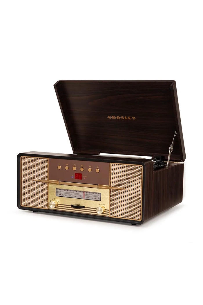 Crosley Valiză recorder Rhapsody 35,3 x 17,8 x 43,21 cm maro CR7016A.MA4