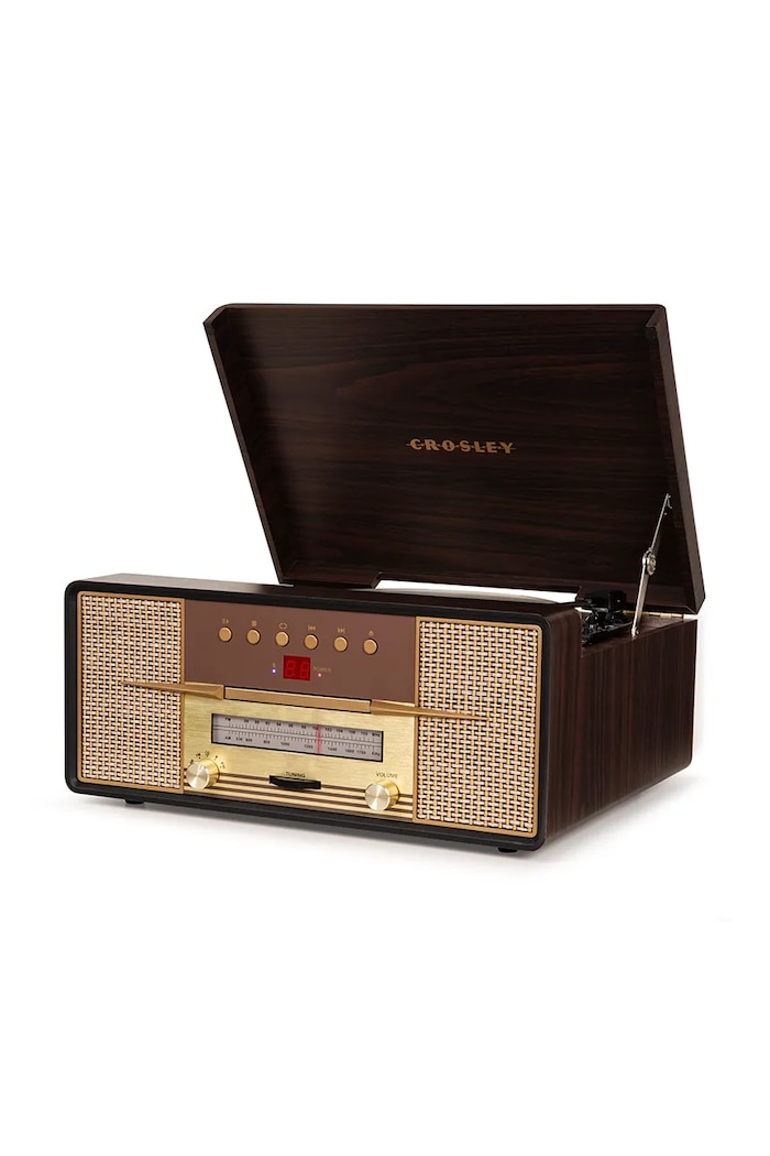 Crosley Valiză recorder Rhapsody 35,3 x 17,8 x 43,21 cm maro CR7016A.MA4