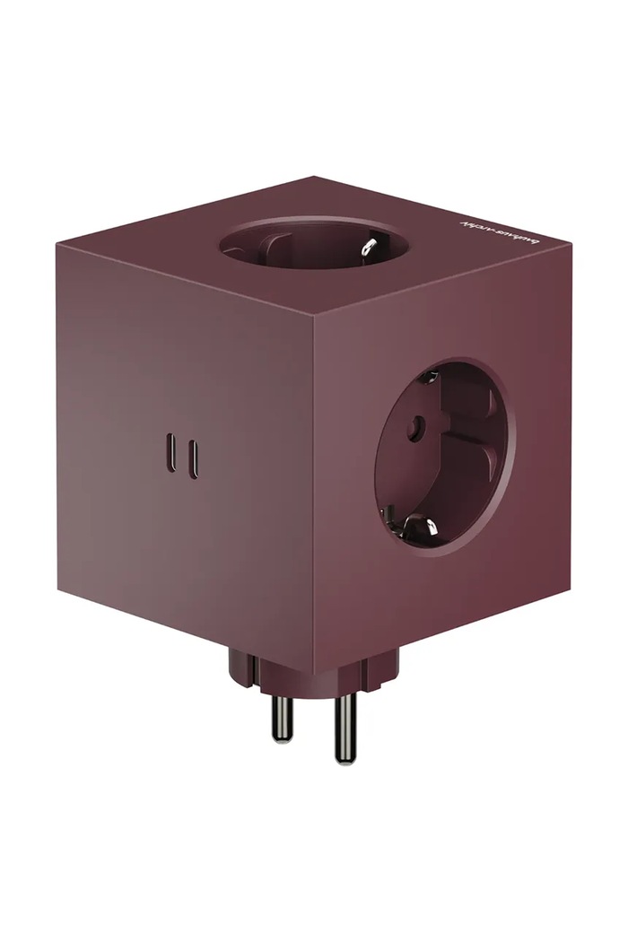Avolt splitter modular Bauhaus-Archiv USB-C (30W) burgundia SQ2.EUFC30.WMRR