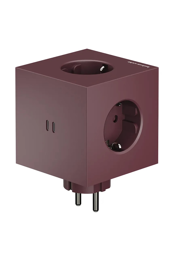 Avolt splitter modular Bauhaus-Archiv USB-C (30W) burgundia SQ2.EUFC30.WMRR