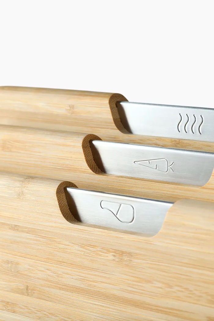 Zestaw desek do krojenia w organizerze Nest™ 3-pack Joseph Joseph 60236... beżowy