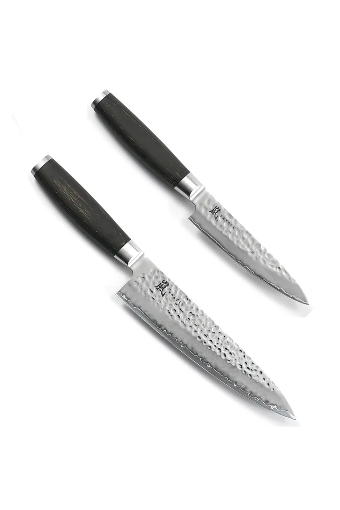 Yaxell zestaw noży kuchennych Taishi Gift Set 20 / 12 cm 2-pack czarny 34750.