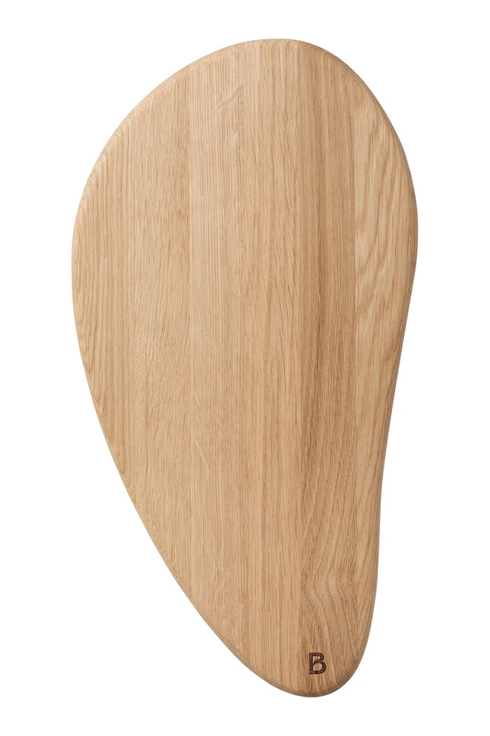 Broste Copenhagen Deska do krojenia z drewna dębowego Limfjord 20 x 38,5 x 1,5 cm 57000027 brązowy AA00