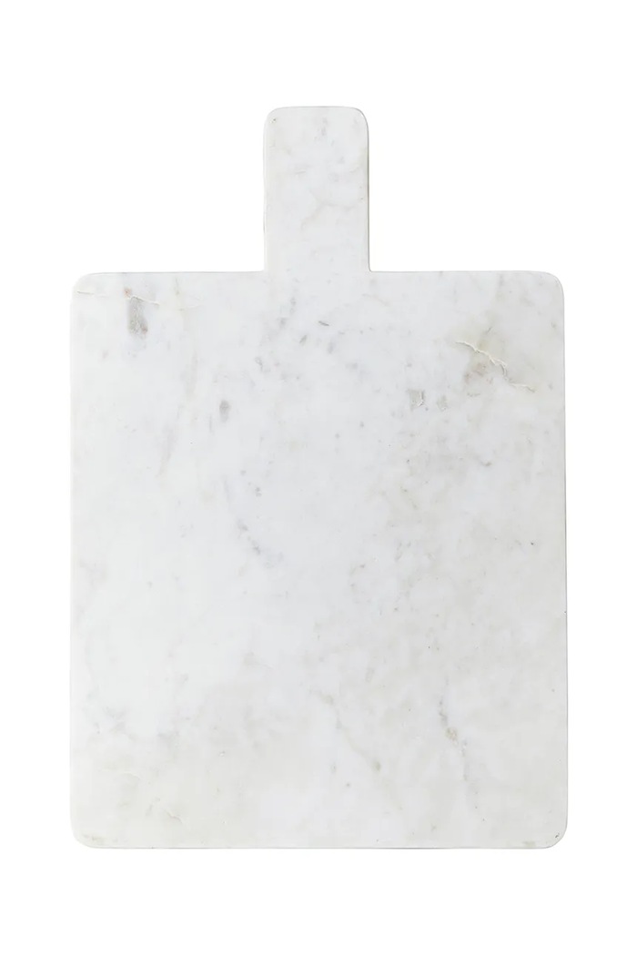Broste Copenhagen Deska do krojenia marmurowa Adam 30 x 45 cm biały 70310630
