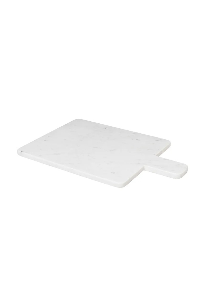 Broste Copenhagen Deska do krojenia marmurowa Adam 30 x 45 cm 70310630 biały AA00