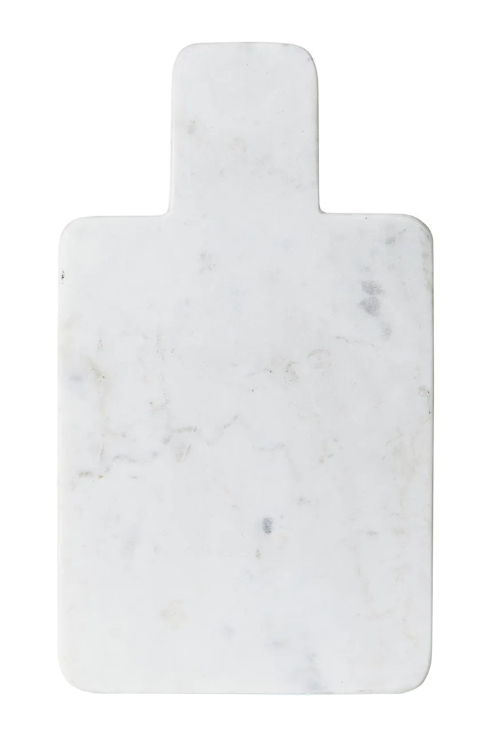 Broste Copenhagen Deska do krojenia marmurowa 17 x 30 cm biały 70310629