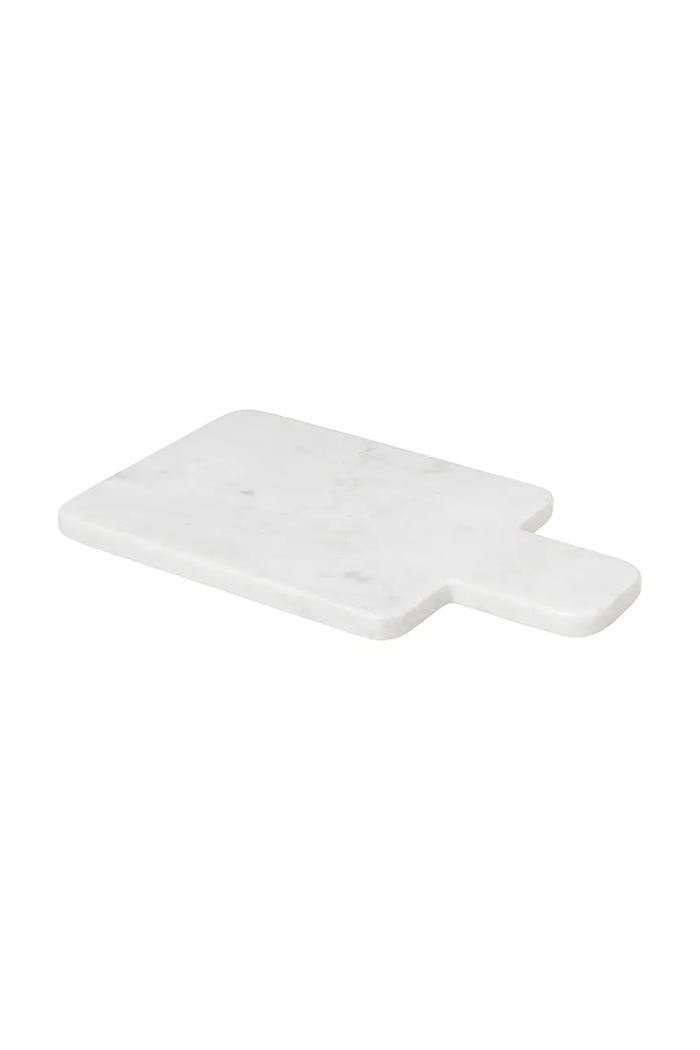 Broste Copenhagen Deska do krojenia marmurowa 17 x 30 cm 70310629 biały AA00