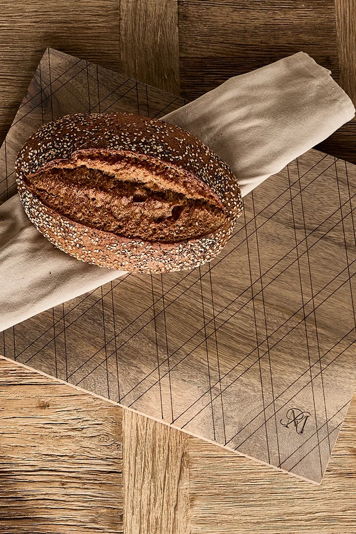 Riviera Maison deska do serwowania z drewna mango 40 x 30 x 1,5 cm 583790 brązowy AA00