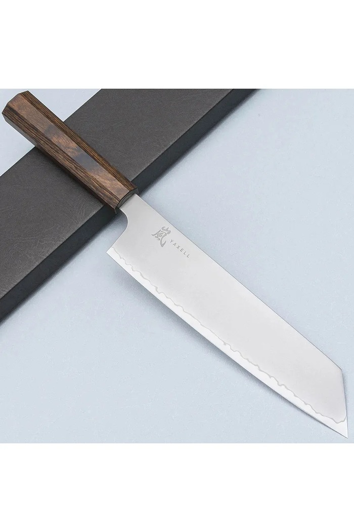 Yaxell nóż kuchenny ze stali nierdzewnej 20 cm 34834 brązowy AA00