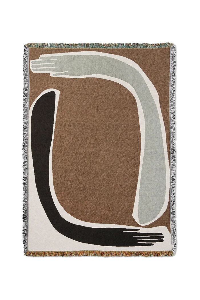 Ferm Living gobelin Pose Tapestry Blanket multicolor 1104269810