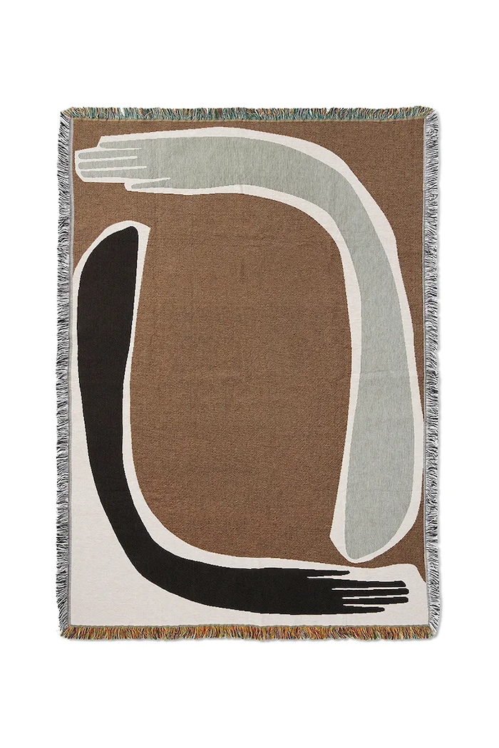 Ferm Living gobelin Pose Tapestry Blanket multicolor 1104269810