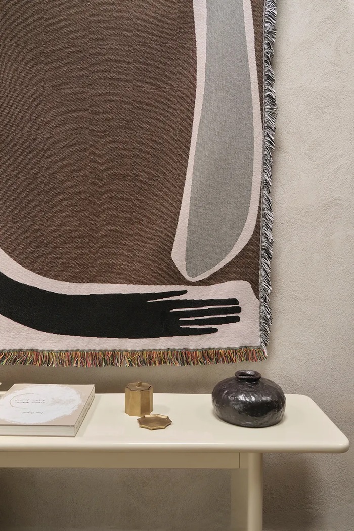 Ferm Living gobelin Pose Tapestry Blanket multicolor 1104269810