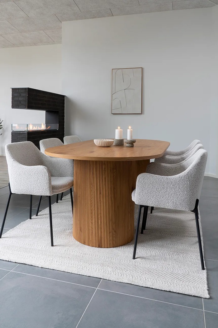 House Nordic dekoracja ścienna Madeline 4981057 biały