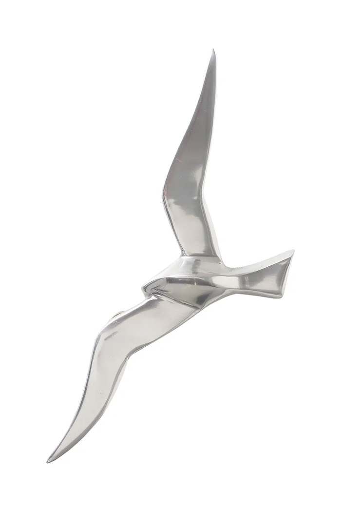 Boltze dekoracja ścienna Jonathan 14 cm szary 2058248