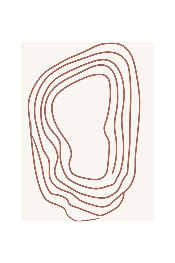 Grafika na akrilnom staklu ai art HARTMAN Geometric Abs šarena KB1929HAR.GEOAB14