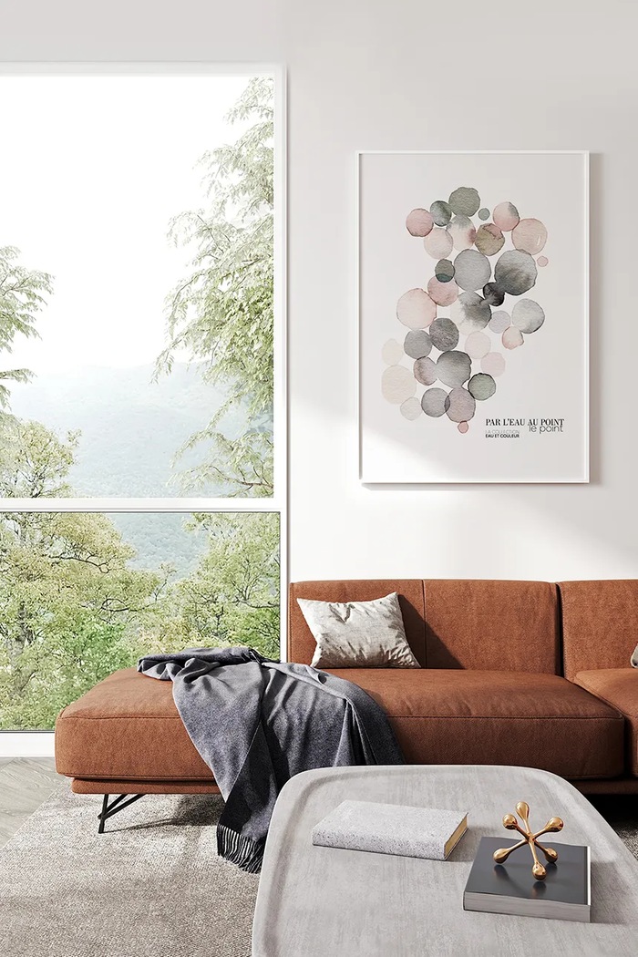 Nappali és hálószoba home & lifestyle fali dekoráció keretben 1541201.23041 többszínű