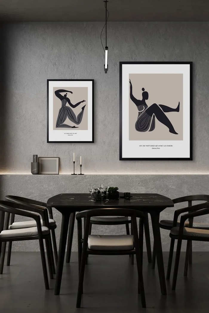 Obývacia izba a spálňa Nástenná dekorácia v ráme home & lifestyle 50 x 70 cm 15.41.201.23291 viacfarebná