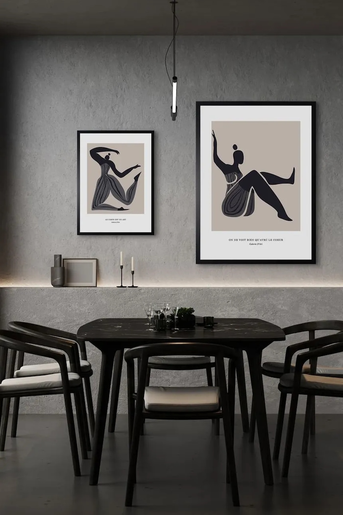 Obývacia izba a spálňa Nástenná dekorácia v ráme home & lifestyle 50 x 70 cm 15.41.201.23291 viacfarebná