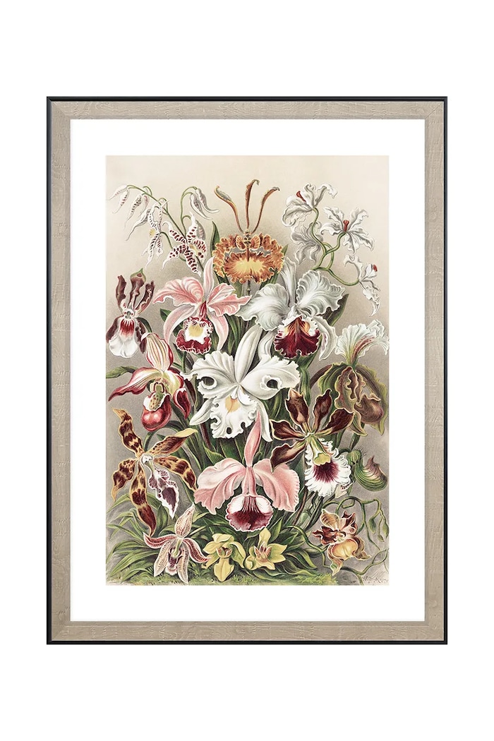 decorațiune de perete cu ramă 50 x 70 cm multicolor 1541211.23108