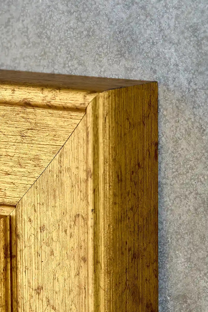 Obývací pokoj a ložnice Nástěnná dekorace v rámu House Doctor HDEmerald 30 x 24 cm 900000072 žlutá