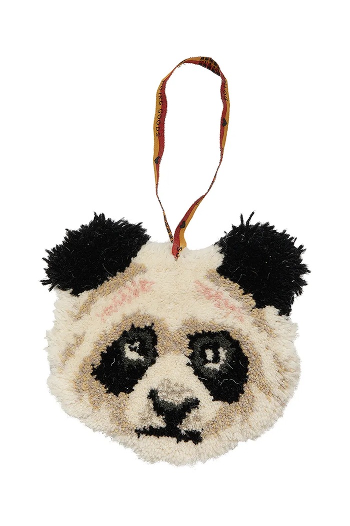 Stenska dekoracija Doing Goods Plumpy Panda 19 x 16 x 2 cm pisana 1.45.10.049.020.3